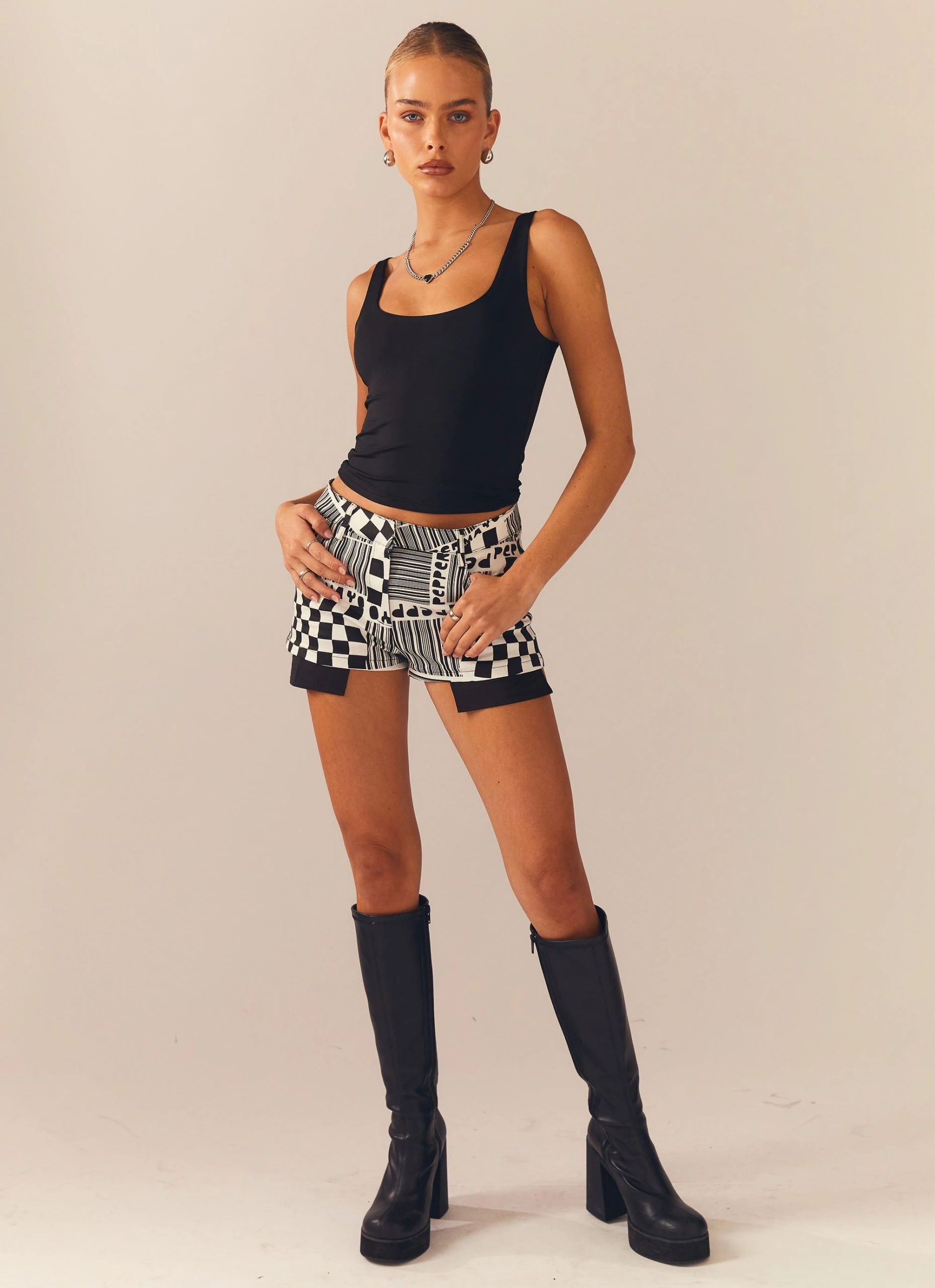 Peppermayo Exclusive Style Essential Tank - Black 2 Peppermayo Exclusive Style Essential Tank - Black - Image 2