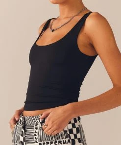 Peppermayo Exclusive Style Essential Tank - Black 10 Peppermayo Exclusive Style Essential Tank - Black -Peppermayo cloth-shop Peppermayo Kiana 1.12.22 77 scaled