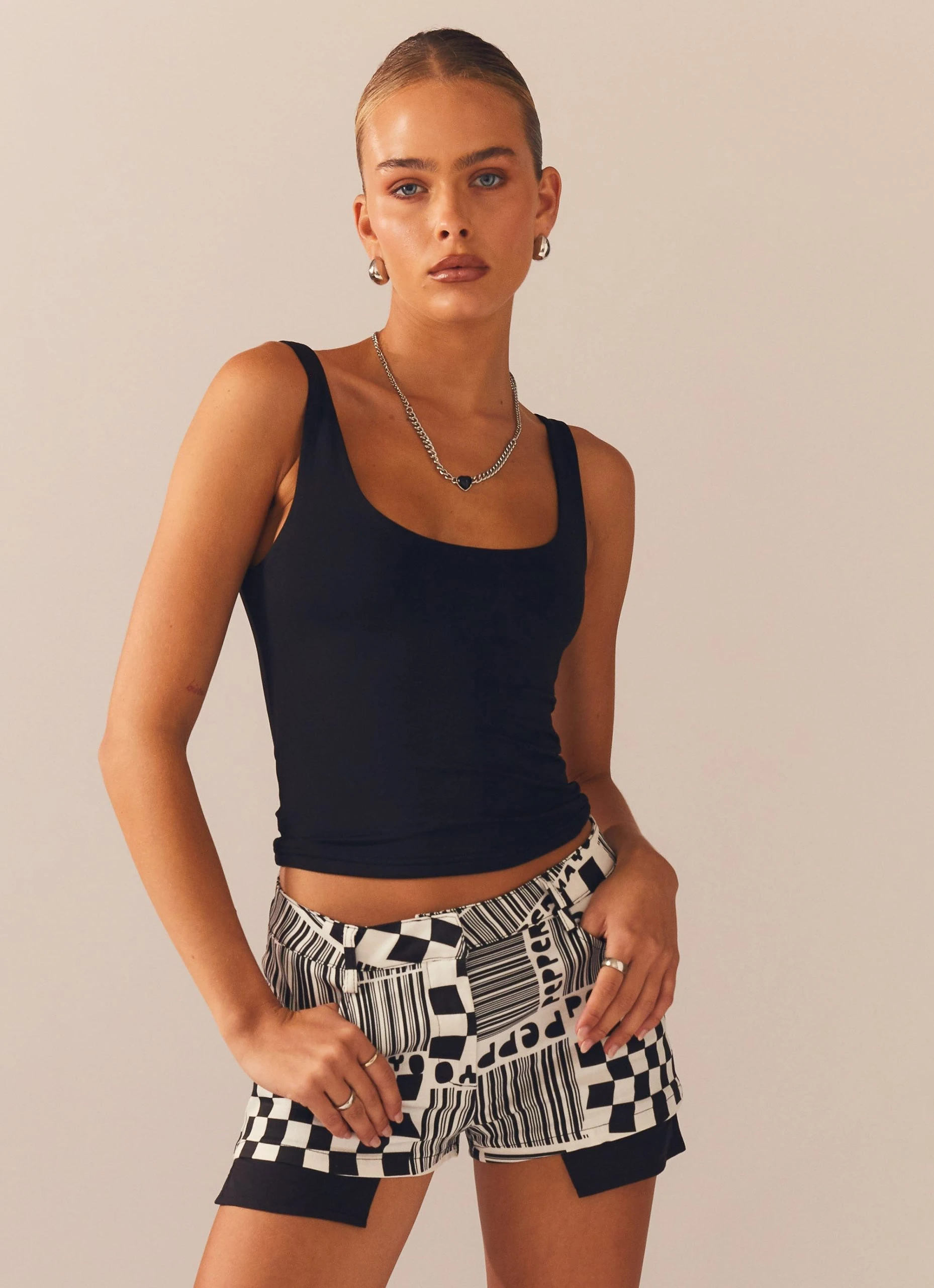 Peppermayo Exclusive Style Essential Tank - Black 3 Peppermayo Exclusive Style Essential Tank - Black - Image 3