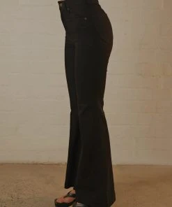 Rolla's Eastcoast Flare Pants - Galaxy Black -Peppermayo cloth-shop Peppermayo Kiana 19.5.22 P4 68 scaled