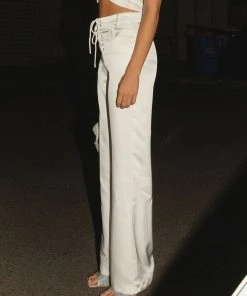 Peppermayo Exclusive Meet At Midnight Pants - Ivory Mist -Peppermayo cloth-shop Peppermayo NYE MeetAtMidnightPants 2 scaled