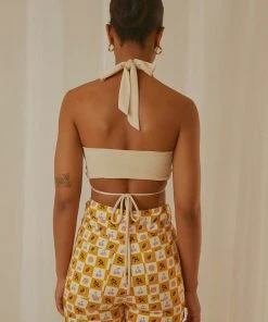 Peppermayo Exclusive Harlow Crop Top - Ivory 9 Peppermayo Exclusive Harlow Crop Top - Ivory -Peppermayo cloth-shop Peppermayp Wholesale FEB 108 scaled