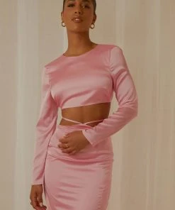 Peppermayo Exclusive Gallery Days Top - Baby Pink