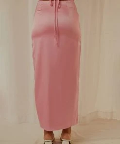Peppermayo Exclusive From Florence Maxi Skirt - Baby Pink -Peppermayo cloth-shop Peppermayp Wholesale FEB 39 scaled