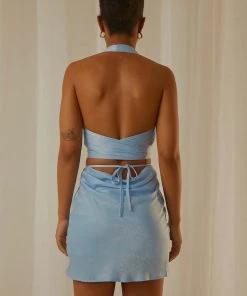 Peppermayo Exclusive The Luxe List Top - Sky -Peppermayo cloth-shop Peppermayp Wholesale MARCH 159 scaled