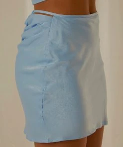 Peppermayo Exclusive Weekend Plans Mini Skirt - Sky -Peppermayo cloth-shop Peppermayp Wholesale MARCH 163 scaled