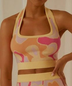 Peppermayo Exclusive New Dreams Knit Halter - Psychedelic