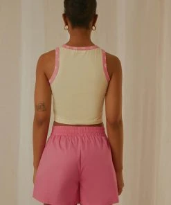 Peppermayo Exclusive Lankai Traveller Crop - Butter -Peppermayo cloth-shop Peppermayp Wholesale MARCH 54 scaled