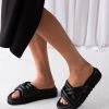 Cult Avenue Slide On Over Flatform - Black