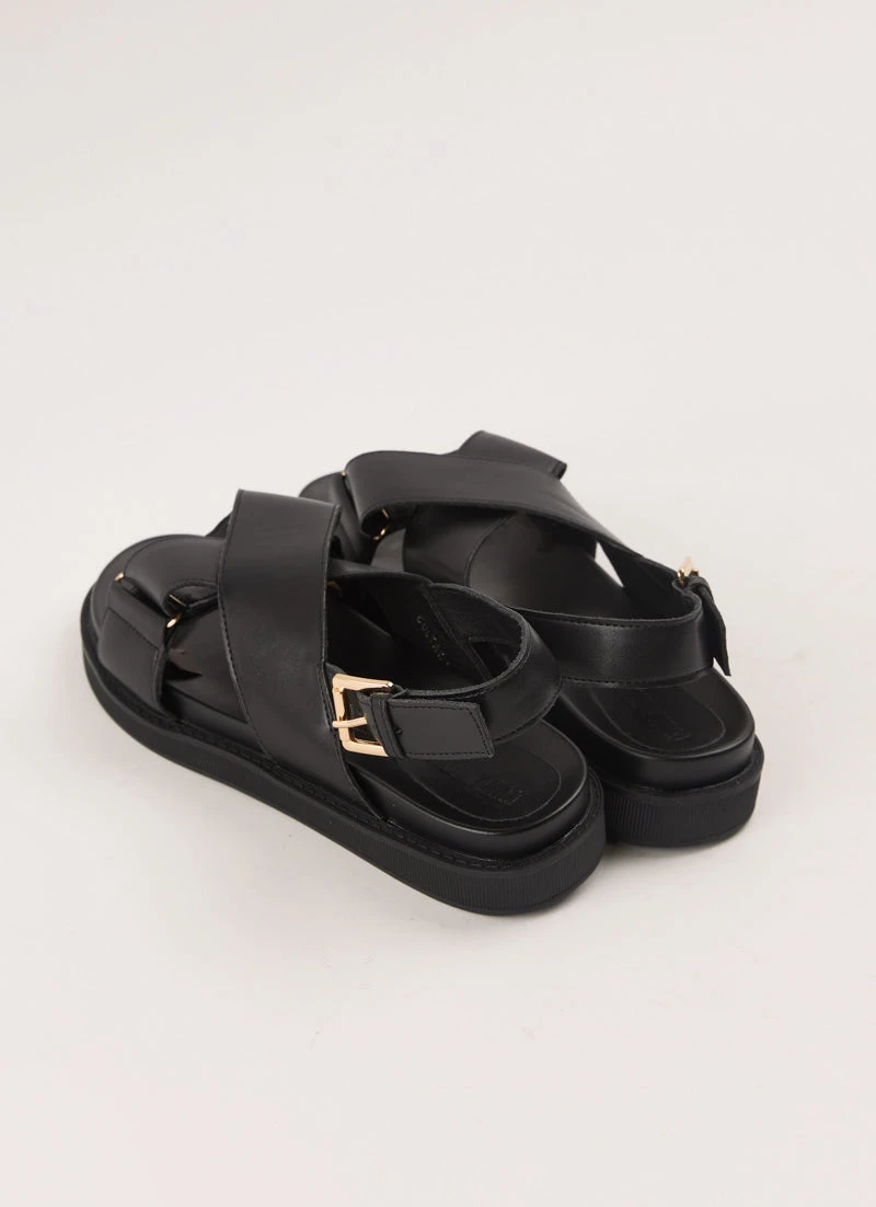 Cult Avenue Maldives Cross Sandal - Black 4 Cult Avenue Maldives Cross Sandal - Black - Image 4