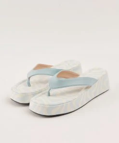 Cult Avenue Minelli Sandals - Pastel Blue Wave -Peppermayo cloth-shop Shoes Reshoot 21