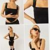 Peppermayo Exclusive Surrender Bustier - Black