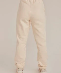 Riley Hubatka X Peppermayo The Everyday Sweatpant - Ivory -Peppermayo cloth-shop The Everday Sweatpant 6 scaled