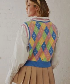 Peppermayo 90s Inspired Sweater - Multi Coloured -Peppermayo cloth-shop a005f413fea240de93334a8a8e7fe74d