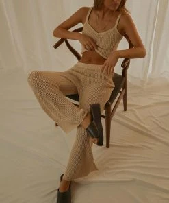 Cools Club Monaco Knit Pant - Bone