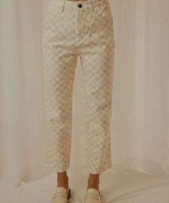 Cools Club California Pant - Sand Checker -Peppermayo cloth-shop a19d15311b7a4ab19b5aae995de416f5 scaled