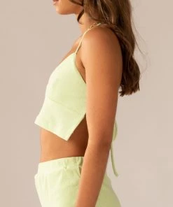 Peppermayo Exclusive Warmer Water Terry Halter Crop - Lime Green 10 Peppermayo Exclusive Warmer Water Terry Halter Crop - Lime Green -Peppermayo cloth-shop a2ceae58216240919274af0579bacd8e