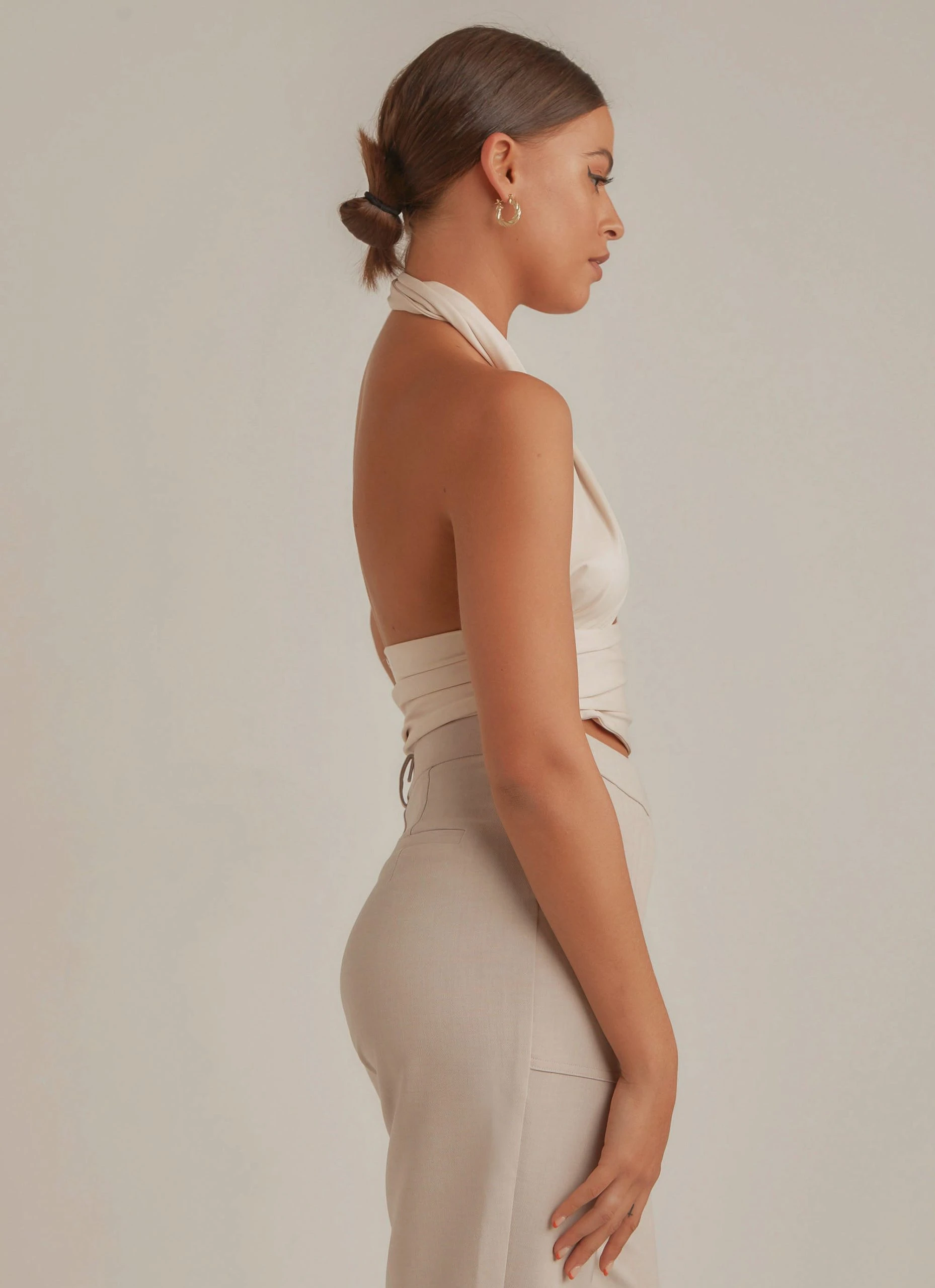 Peppermayo Emotions Crop Top - Ivory 4 Peppermayo Emotions Crop Top - Ivory - Image 4