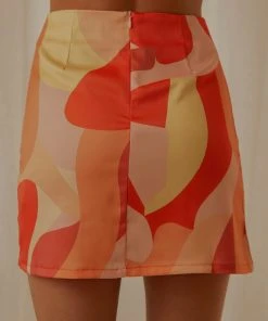 Peppermayo Exclusive Thrill Bound Mini Skirt - Flaming -Peppermayo cloth-shop a7a61bb86fd1473a8a462615bc46cec5 scaled