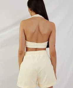 Peppermayo Exclusive Voyage Terry Halter Crop - Yellow 13 Peppermayo Exclusive Voyage Terry Halter Crop - Yellow -Peppermayo cloth-shop a847b59ecbcb4af59c093bc802331f6e