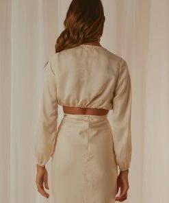 Peppermayo Exclusive Soleil Tie Top - Ivory -Peppermayo cloth-shop a8eca9275b09413695b1333207d3f74b scaled