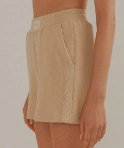 Vacancy Supply After Sun Waffle Short - Beige -Peppermayo cloth-shop a94a641075b943f0b839770f41ac8b70 scaled