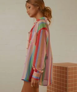 Peppermayo Exclusive Paradise Found Sheer Shirt - Carnivale -Peppermayo cloth-shop a956513f0b374b5f89f013c15f040ae7 scaled