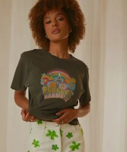 Rolla's Coke Perfect Harmony Tomboy Tee - Washed Black