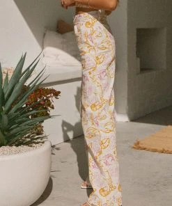 Peppermayo X Rikki Day Sicilian Linen Pants - Oceanus -Peppermayo cloth-shop ac02a5fc5c80477cb2a890f794764139