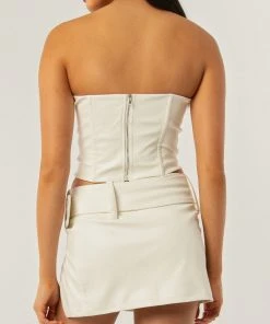 Peppermayo Exclusive Divine Energy Bustier - Ivory Snakeskin -Peppermayo cloth-shop ad80e17b023e423b987c75b4ebf9829f