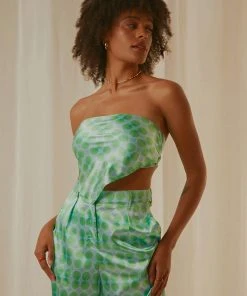 Peppermayo Exclusive Better Retro Scarf Top - Seafoam -Peppermayo cloth-shop ae44ae749244432295664c23da83511d scaled