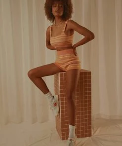 Peppermayo Exclusive Love Train Knit Crop - Peach Multi Stripe -Peppermayo cloth-shop af5e9df492c3413bbd5f70e08f661e60 scaled