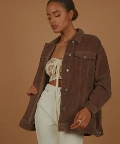 Nude Lucy Binx Longline Cord Jacket - Smoke -Peppermayo cloth-shop b0b9936ac2b94f358d617a22193d8a71 scaled