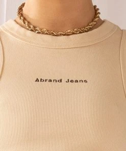 Abrand A Heather Singlet - Latte -Peppermayo cloth-shop b26f9ed8d3374964aa80ec9cccae96a1