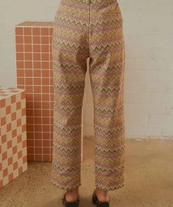 Cools Club California Pant - Retro Chevron -Peppermayo cloth-shop b3cf89fb5dbd4338b90e1386b023e3ed scaled