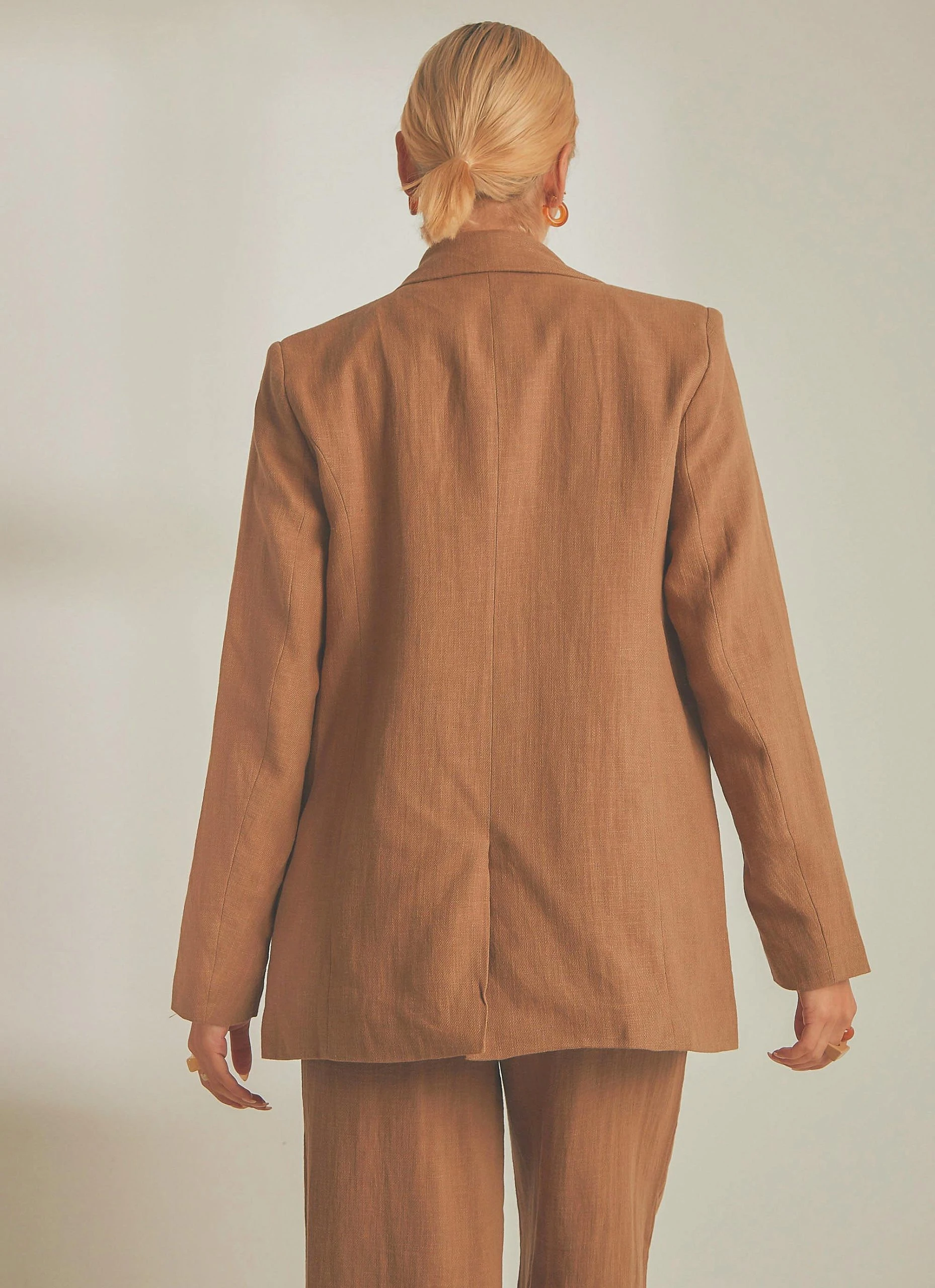 Nude Lucy Marvin Blazer - Coffee 5 Nude Lucy Marvin Blazer - Coffee - Image 5