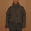 Nude Lucy Topher Puffer Jacket - Coal