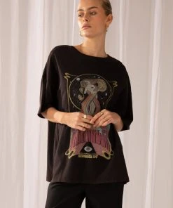 Wrangler Cosmic Grace Tee - Worn Black