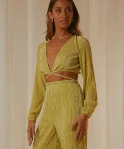 Peppermayo Exclusive Malibu Dreaming Wrap Top - Sage -Peppermayo cloth-shop b8f85d6fd4b24c919b1d55c4be2eeff1 scaled