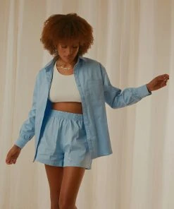 Peppermayo Exclusive Daydreams Shirt - Baby Blue -Peppermayo cloth-shop b9d9b06721fc4eb68f308580e17be509 scaled