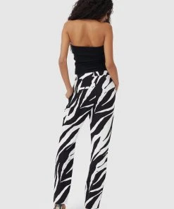 4TH & RECKLESS Karim Trouser Pant - Zebra -Peppermayo cloth-shop ba69f7bf3cbf48cb82376a98beb5716c scaled