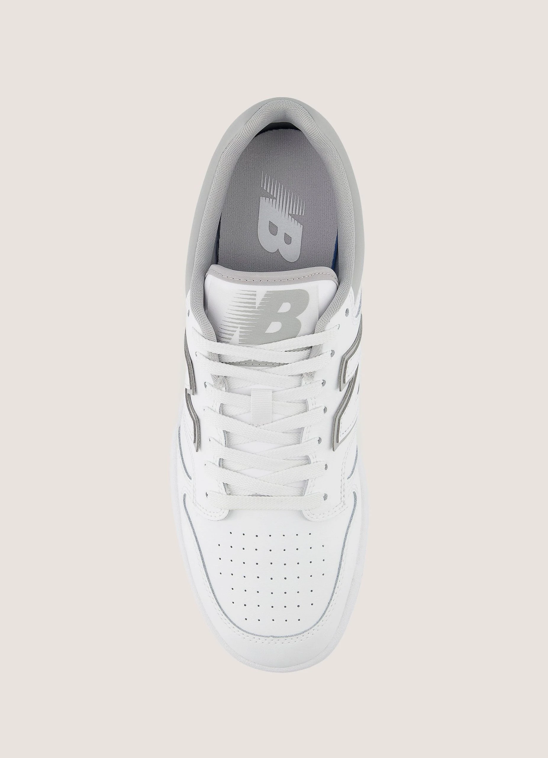 New Balance 480 Sneaker - White Grey 2 New Balance 480 Sneaker - White Grey - Image 2