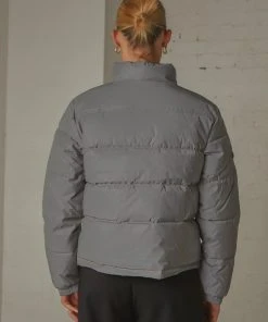 Huffer Womens Track Puffer Jacket - Reflective -Peppermayo cloth-shop bc80d5d9168749b7947c04ef96cdddc5 scaled