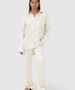 4TH & RECKLESS Norma Shirt - Abstract Line 9 4TH & RECKLESS Norma Shirt - Abstract Line -Peppermayo cloth-shop bccfd6e73f024a32803640de4728dbdd