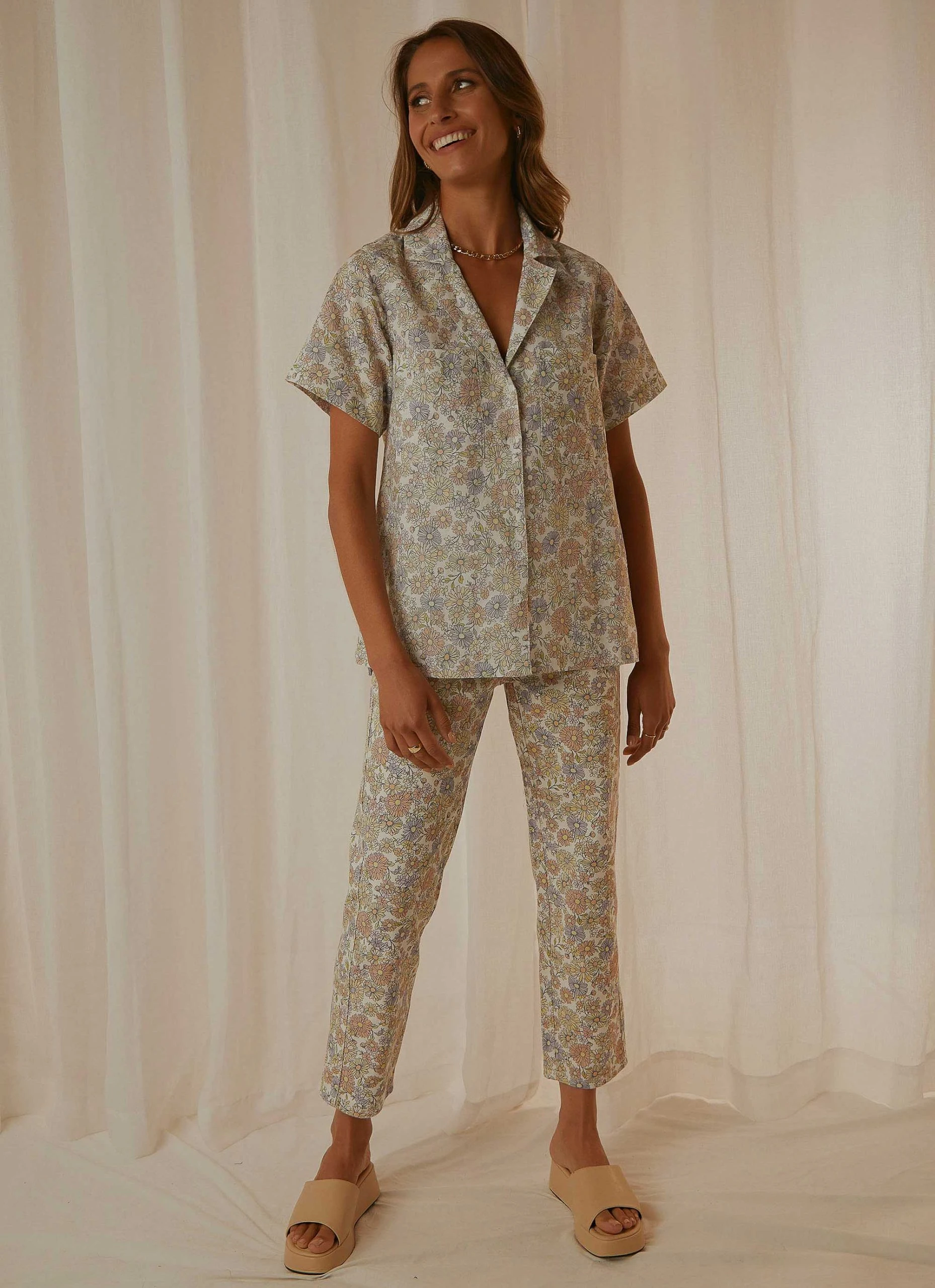 Cools Club Safari Shirt - Flower Power 2 Cools Club Safari Shirt - Flower Power - Image 2