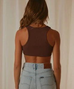 Peppermayo Exclusive Alfie Crop Singlet - Chocolate 9 Peppermayo Exclusive Alfie Crop Singlet - Chocolate -Peppermayo cloth-shop be2dbc1e91664f4486bc0632347d365e scaled