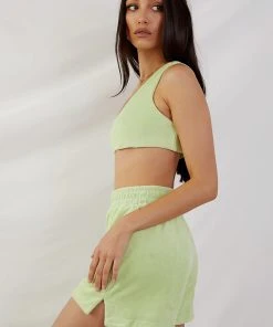 Peppermayo Exclusive Solstice Terry Crop Top - Green -Peppermayo cloth-shop be6ded46588543a291c4ffdac7fb7946 7dfcf697 94ce 46d7 9d26 3ceb58634f35