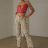 Peppermayo Serena Pants - Tan Print