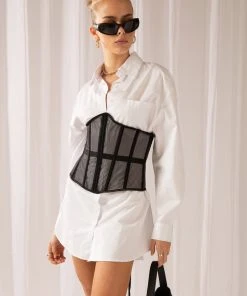 Peppermayo Exclusive Higher Love Bustier - Black