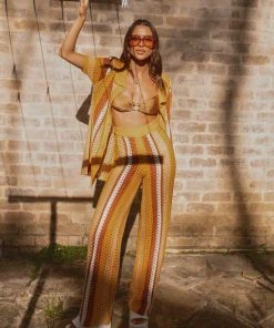 Peppermayo Exclusive Life And Soul Crochet Shirt - Golden Hour Stripe -Peppermayo cloth-shop bf5656f142194134a92fba4005955daa scaled